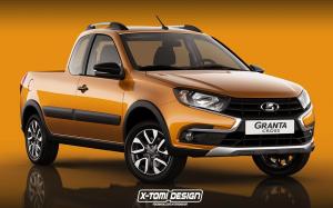 Lada Granta Cross Pickup by X-Tomi Design 2019 года